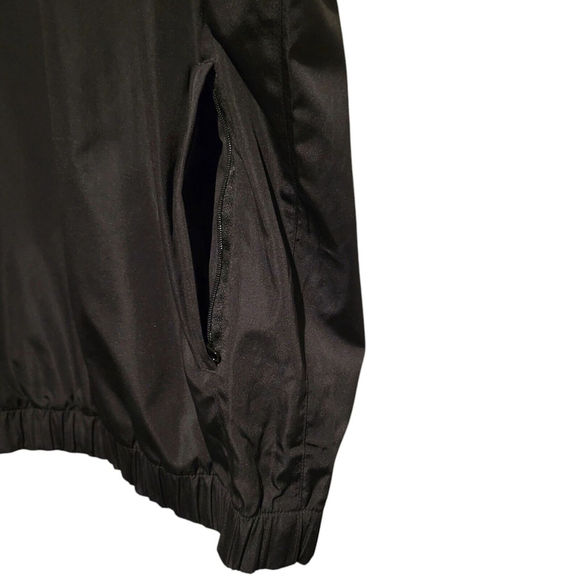 FootJoy Golf 1/4 Snap Black Pullover Windbreaker Sleeveless Vest Men’s Size XL. - Picture 7 of 14